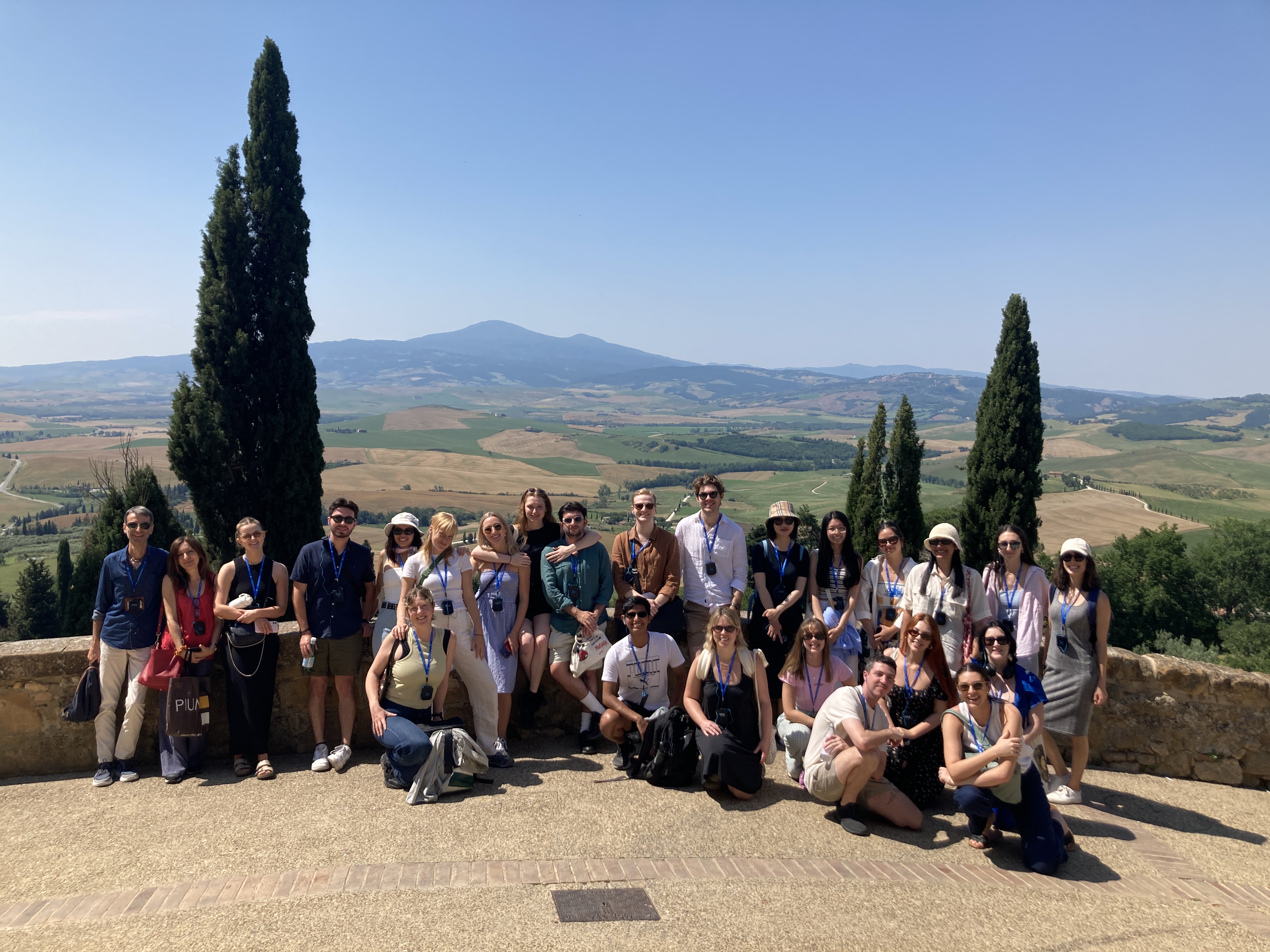Field trip to Pienza